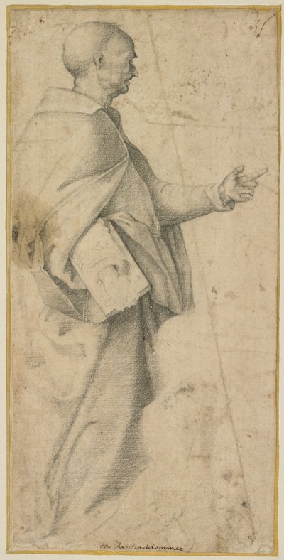 Standing Male Saint by Fra Bartolommeo